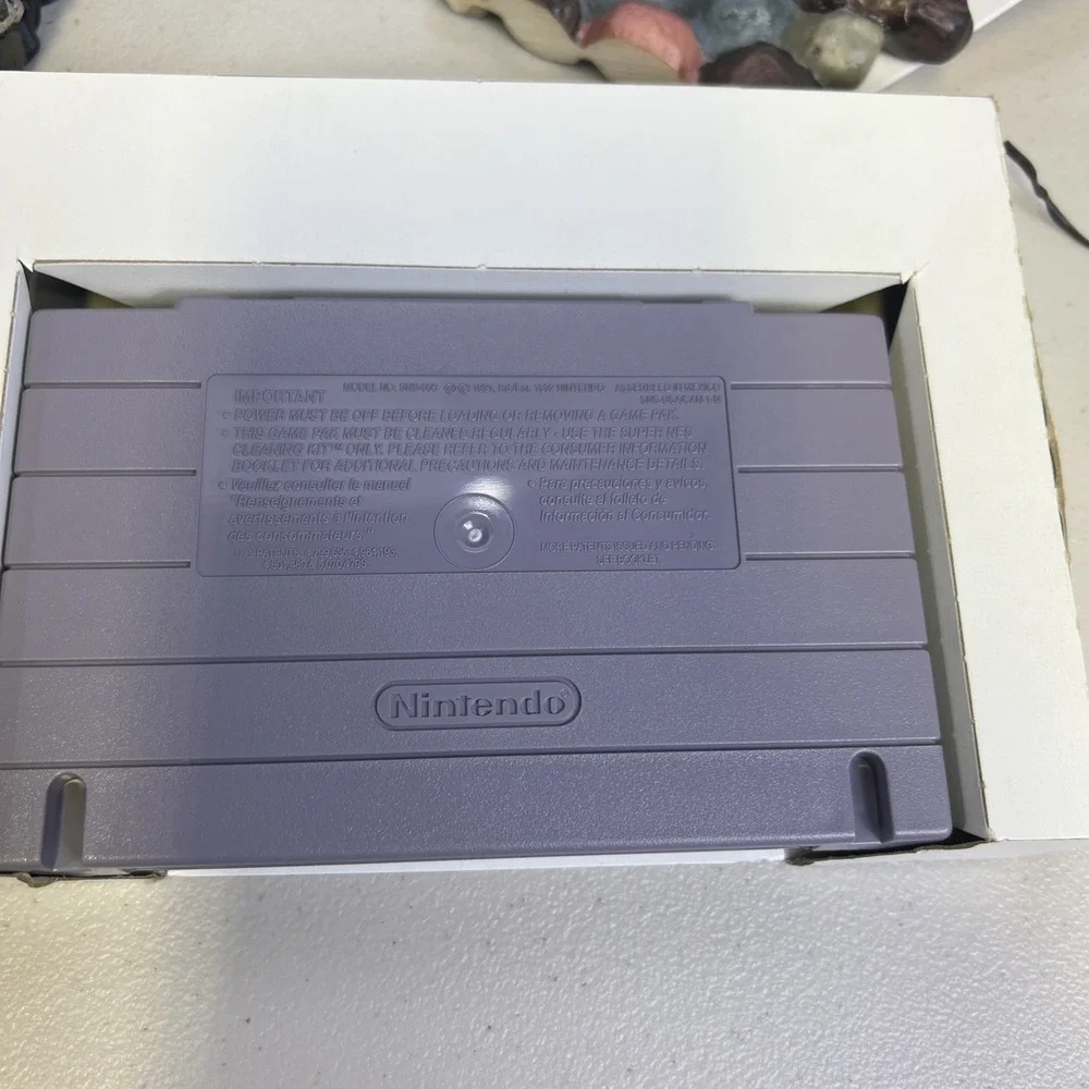Williams Arcade's Greatest Hits SNES Complete! CIB Reg CARD LOOK!